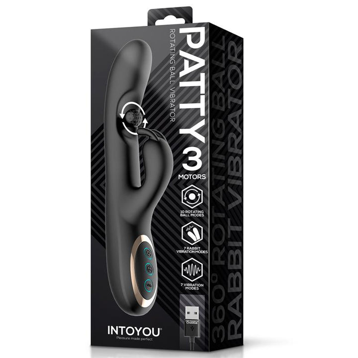 Patty Vibrator with Rotating Ball