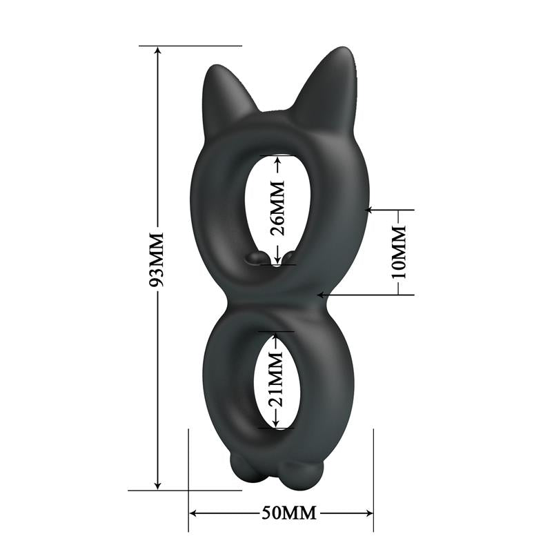 Toran Double Penis Ring Mod 20