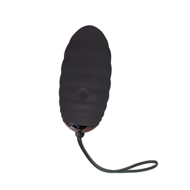 Vibrating Egg with Remote Control Ocean Breeze 20 Black