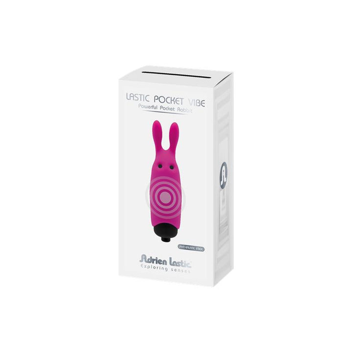 Vibrating Bullet Lastic Pocket Pink