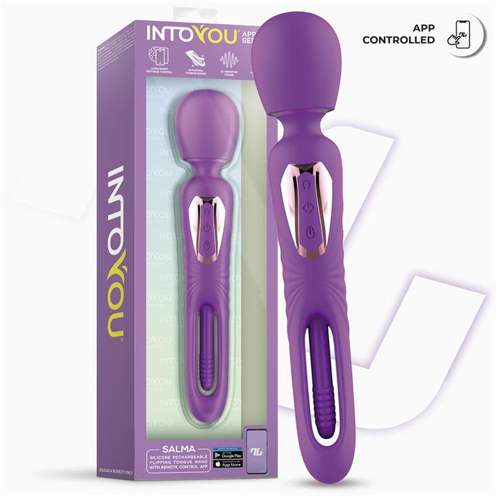 Salma Wand with Flipping Tongue and Vibration with App