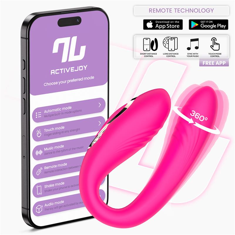 Couty Couples Toy 360º Oscilation with APP