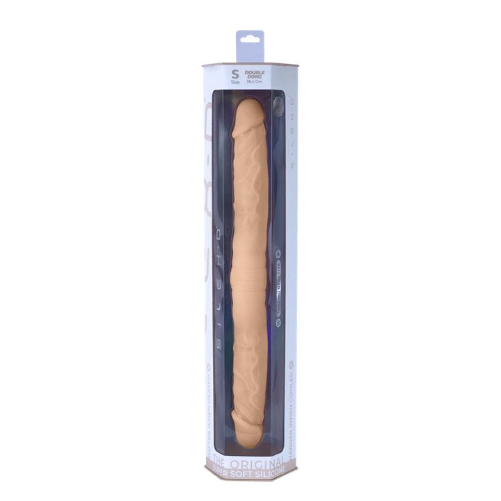 Double Dildo Dual Density Double Dong S flesh