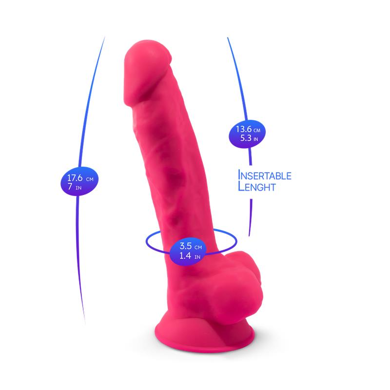 Dual Density Dildo Mod 1 7 Pink
