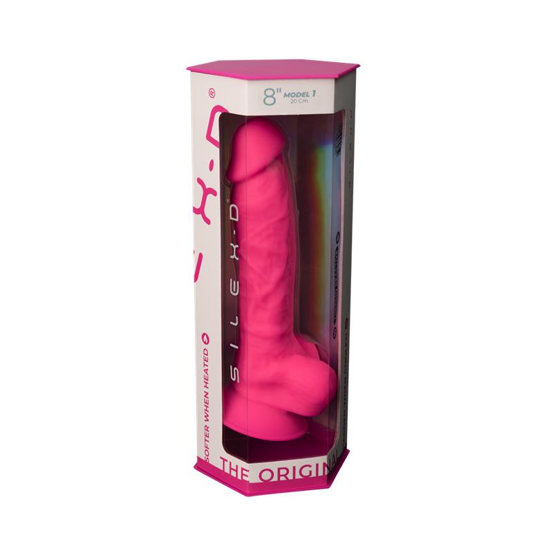 Dual Density Dildo Model 1 8 Pink